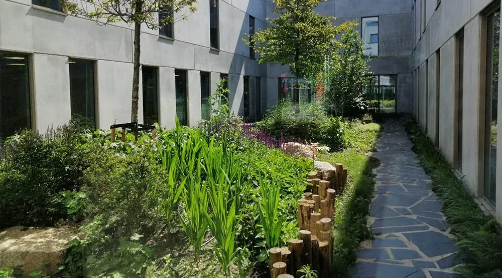 Binnentuin Boerhaave Kliniek - foto 2